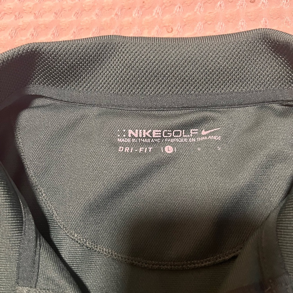 Nike Gray Dri-FIT Golf Polo